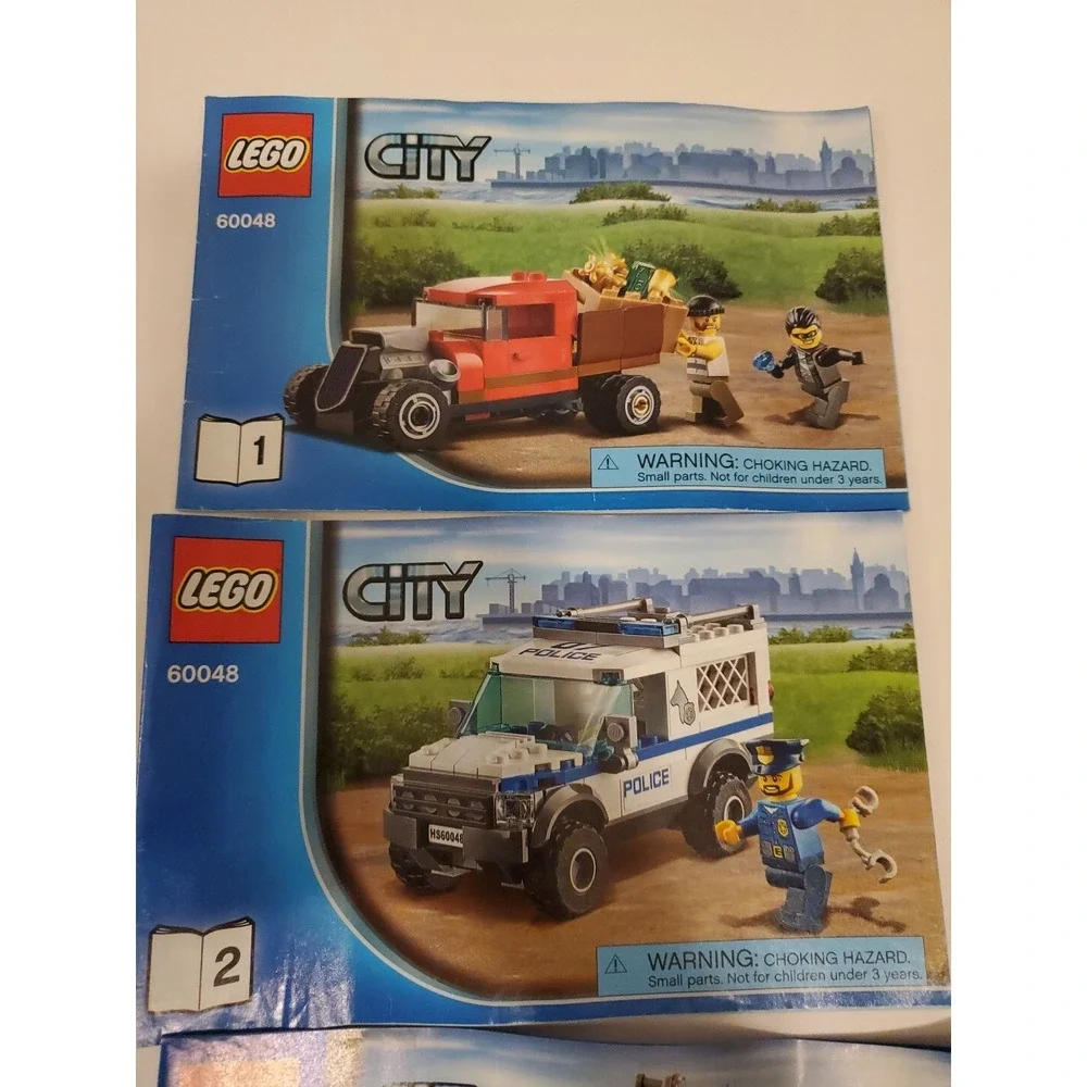 Lego City 60048‎ Instruction Manual Booklets Only 1, 2, 3 Pamphlets Instructions